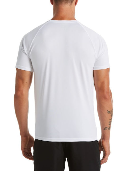 Nike Hydroguard UPF 40+ Αντηλιακή Μπλούζα Λευκή Nike Hydroguard UPF 40+ Αντηλιακή Μπλούζα Λευκή