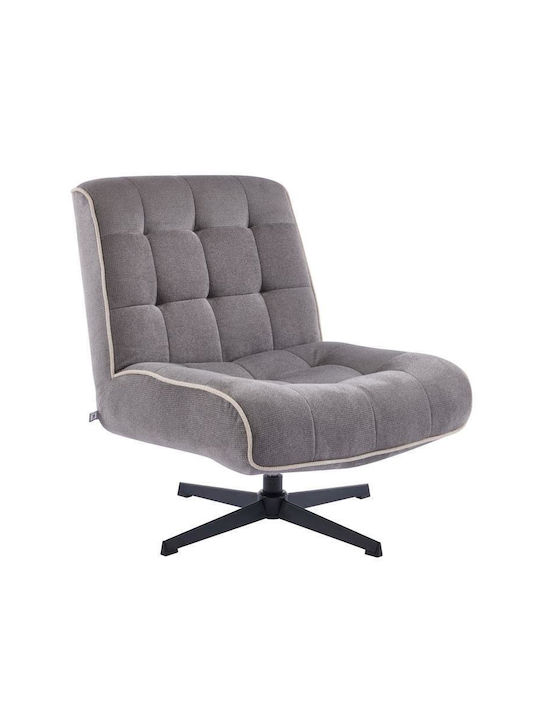 Fl820 Armchair Swivel Brown 71x82x86cm
