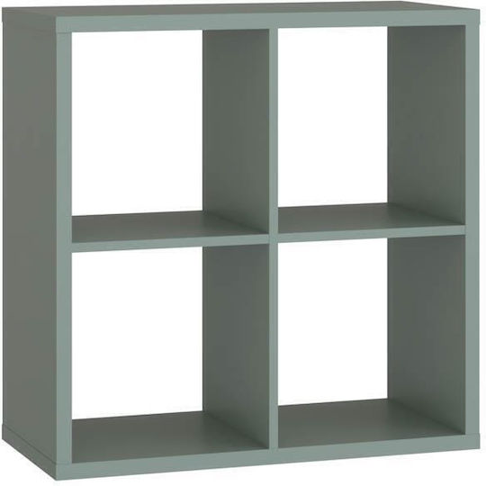Βιβλιοθήκη Πράσινη 73x33x73εκ.