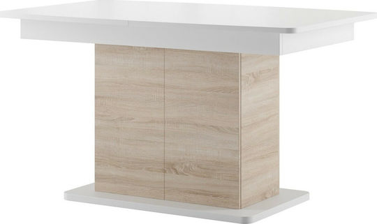 Videtta Masă Extensibilă Pentru Sala De Mese 140+70x85x77cm Videtta Masă Extensibilă Pentru Sala De Mese 140+70x85x77cm