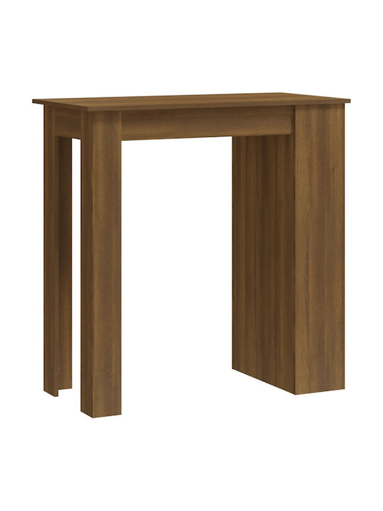 Table Bar Wooden Brown Oak 102x50x103.5cm