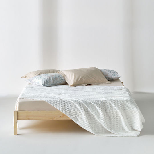 Kentia Cecilia King Size 260x240εκ. Λευκή Kentia Cecilia King Size 260x240εκ. Λευκή
