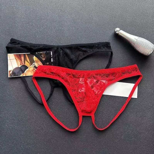 Dragon Ανδρικό Εσώρουχο Jockstrap Διάφανο