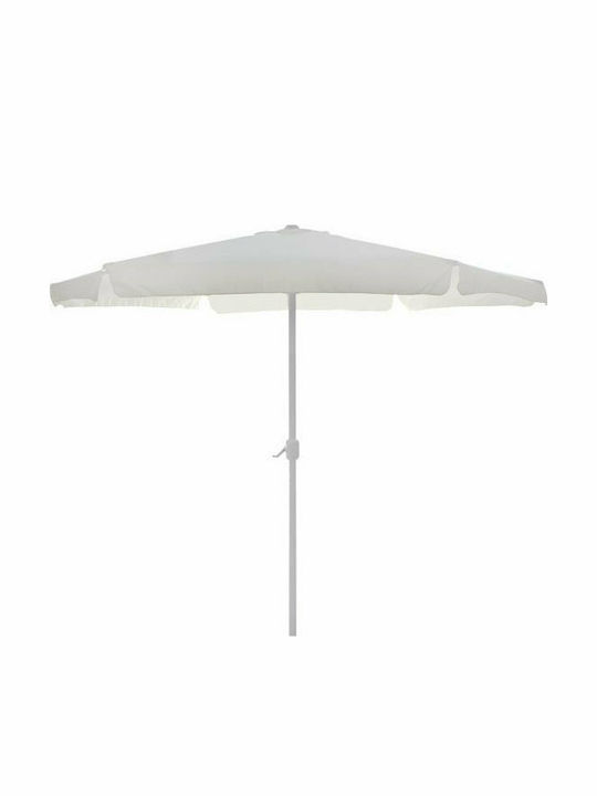 Garten- und Terrassen-Sonnenschirm Rundschreiben Aluminium Reggie Beiges Φ3xΥ2.5m