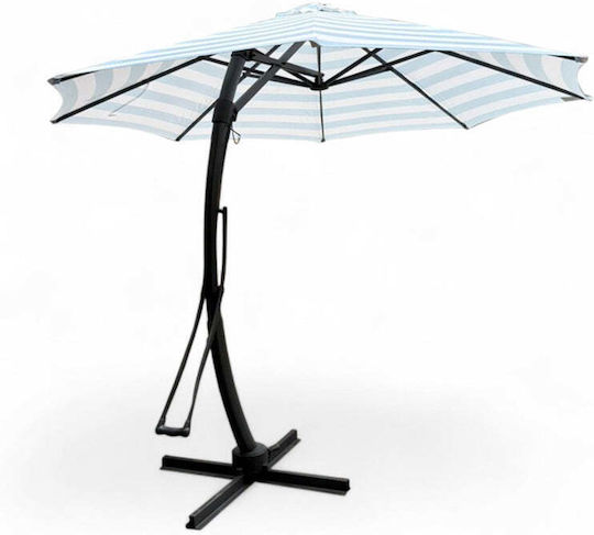 Umbrelă Suspendată Din Aluminiu Albă Umbrelă Suspendată Din Aluminiu Albă