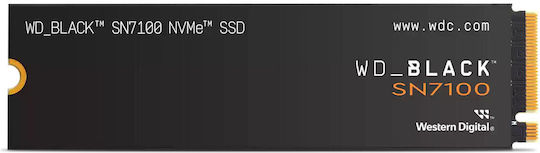 Western Digital SN7100 SSD 1TB M.2 with PCI Express 4.0 Connection PS5 Compatible WDBELG0010BBK-WRSN