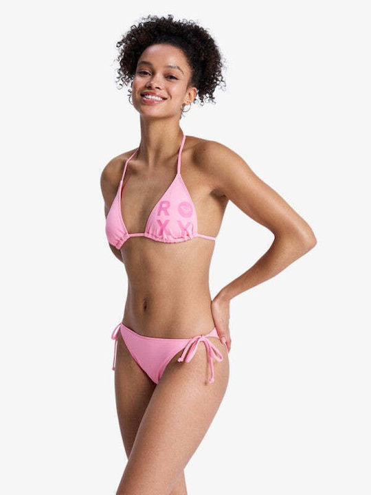 Tiki Bikini Set Triangle With Removable Padding Pink