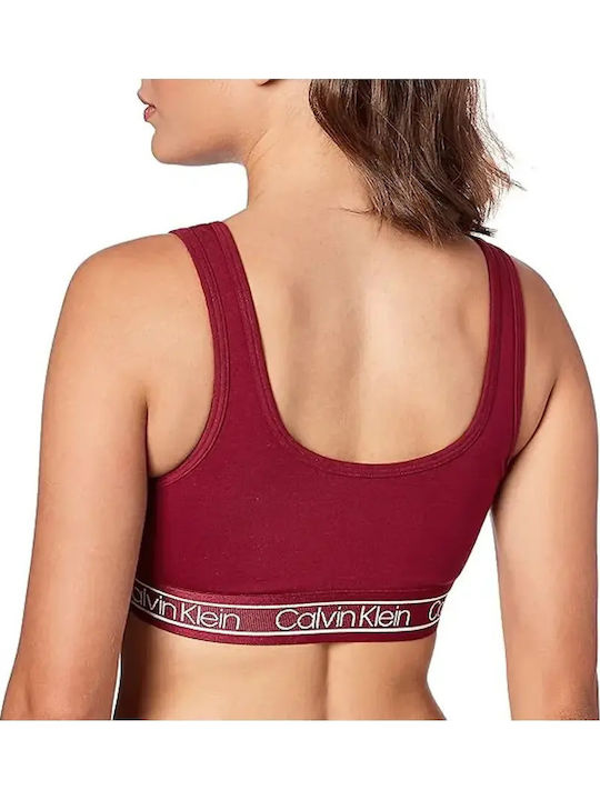 Calvin Klein Bralette Sutien Bordeaux Calvin Klein Bralette Sutien Bordeaux