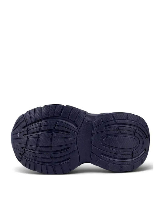 Kids Sneakers with Hook & Loop Closure Black