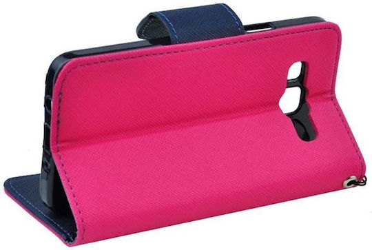 Fancy Wallet Δερματίνης Φούξια (Huawei Mate 20 Lite)