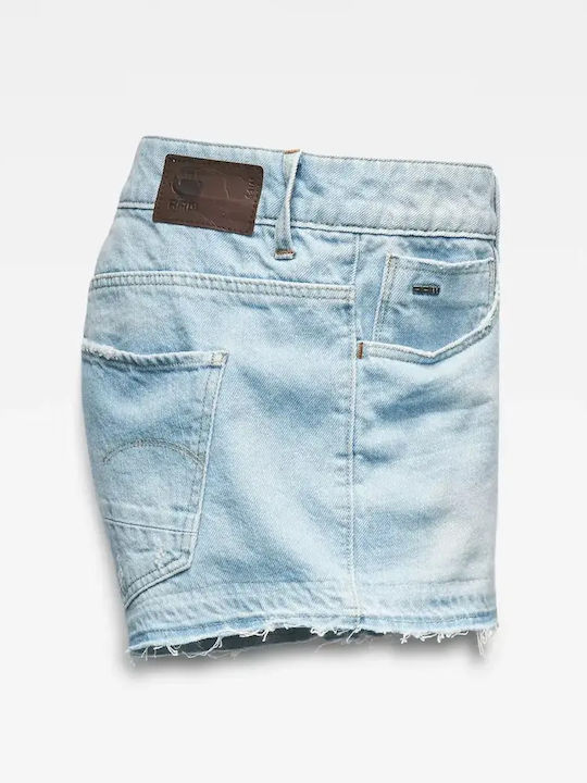 Дамско дънково шорти Light Blue