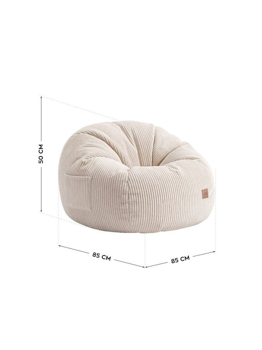 Pouf Sessel Beiges