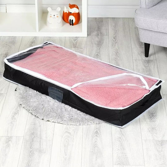 Plastic Clothes Storage Bag in Black Colour 100x45x16cm