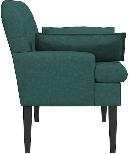 Canapea Cu Două Locuri Verde Închis 111x68x80cm