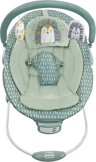 Asalvo Pinchi Elektrische Babywippe Grün Asalvo Pinchi Elektrische Babywippe Grün
