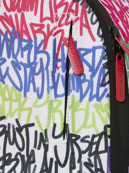 Sprayground Spray Poetry Split Mini Backpack