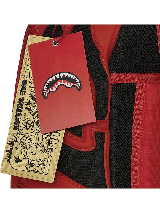 Sprayground Раница с гумена мрежа Shark