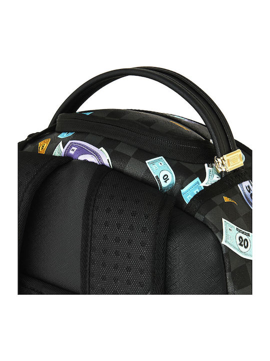 Sprayground Monopoly Go Sharkmouth Stencil School Backpack Junior High-High School Multicolour 29 x 15 x 45cm 2026