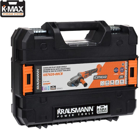 Krausmann U87620-00CB Τροχός 125mm Μπαταρίας 20V Solo