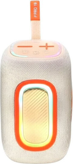 P-PRO19 Bluetooth Колонка 10W с Време на Работа до 4 Часа Бял