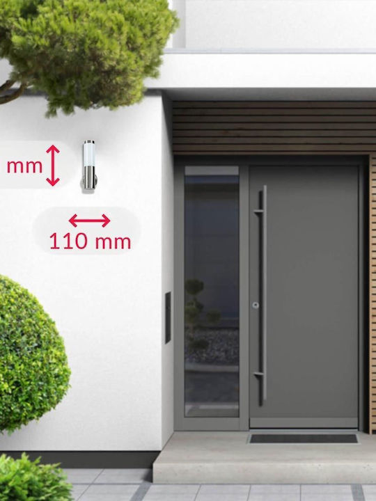 Лампа Easylight Стенно Външно Осветително Тяло E27 IP44 12x34см