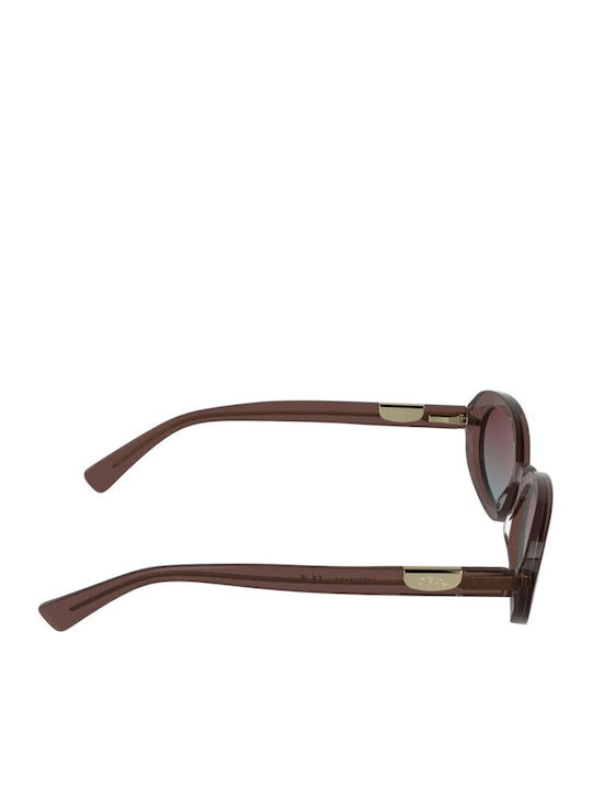 Longchamp Ochelari De Soare Transparent Cu Ramă Din Plastic / Acetat