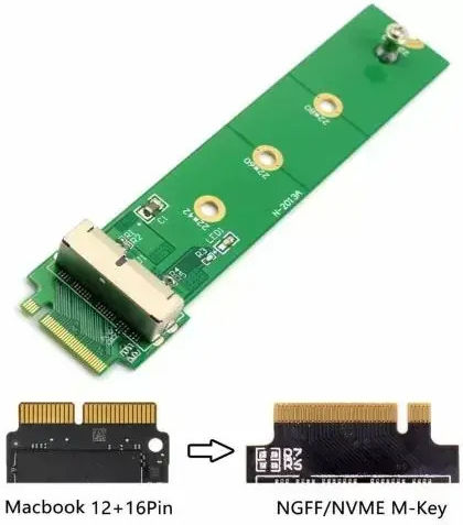 PCIe карта за PCI-E / M.2 / SATA SSD Envelope
