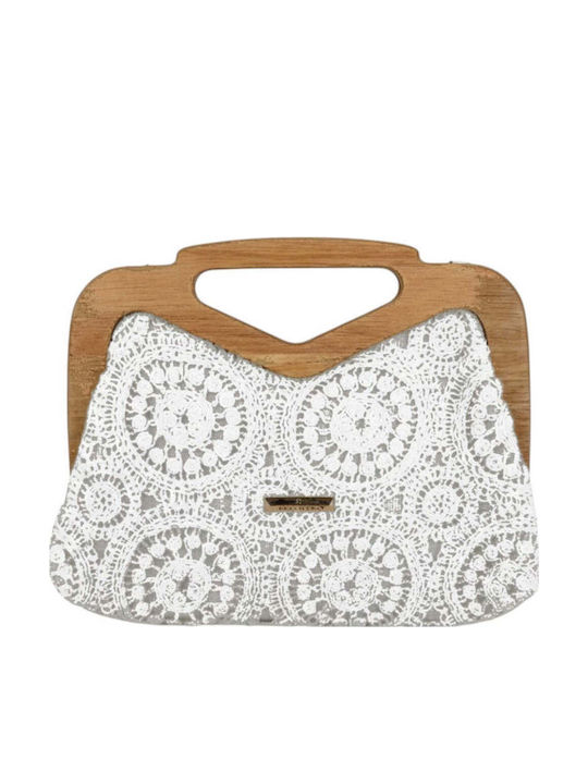 Fabric Women's Handbag Khaki