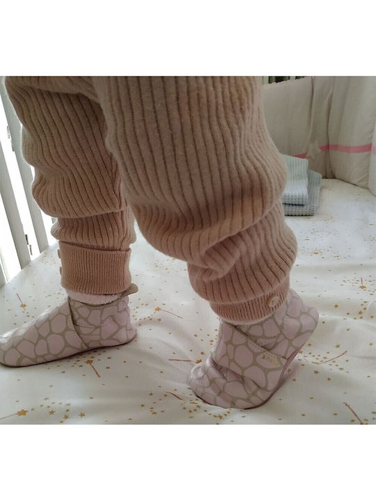 Bobux Бебешки пантофки за прегръдка Бели Soft Sole