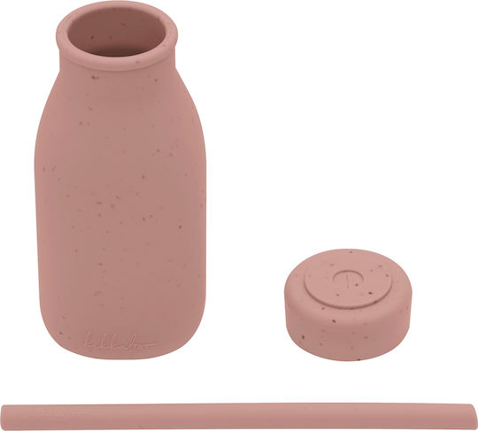 Kikka Boo Παιδικό Ποτηράκι Platinum Blush από Σιλικόνη Ροζ 200ml για 18m+