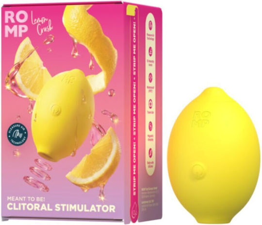 Romp Aspirator pentru clitoris galben