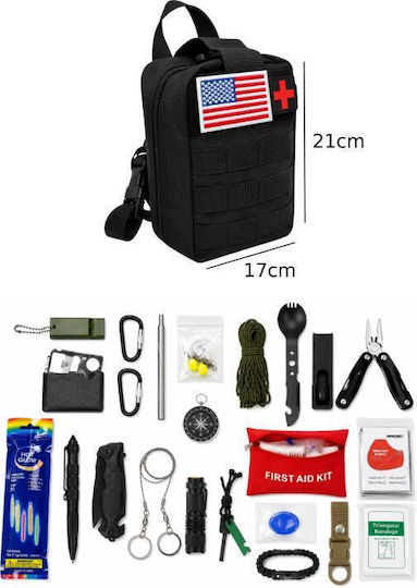 Fabric First Aid Box with Equipment