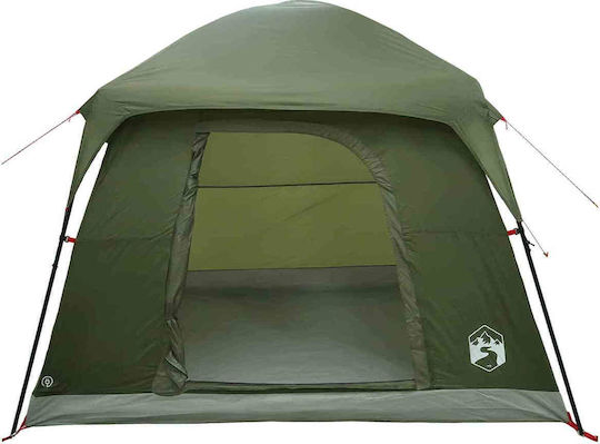 vidaXL Σκηνή Camping Χακί 244x213x183εκ.