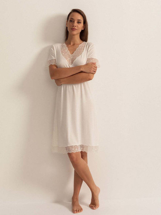 Sofiaman Sofiaman Sommer Nachthemd Modal