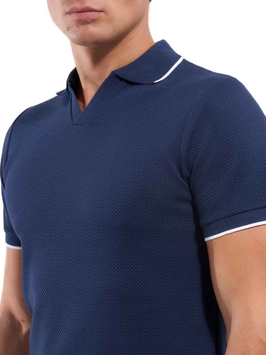 Polo Short Sleeve Shirt Dark Blue