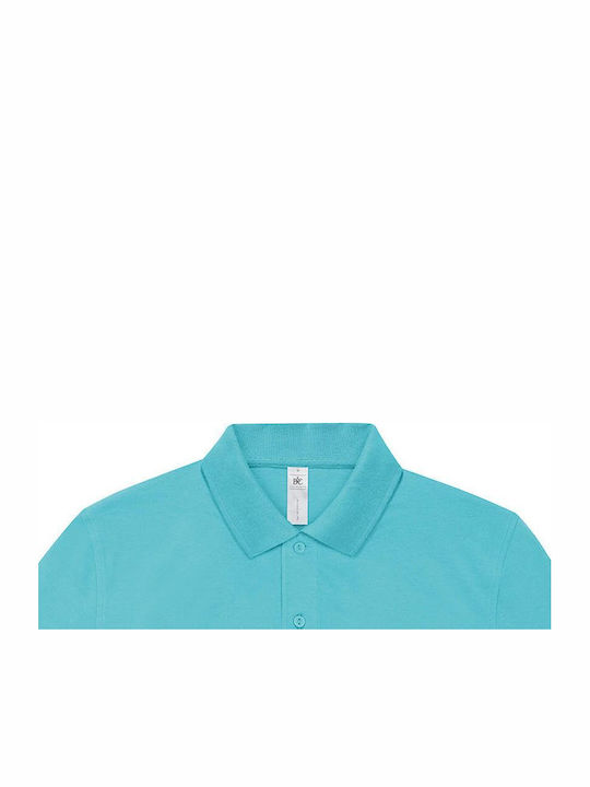 B&C Men's Promotional Short Sleeve T-Shirt Turquoise