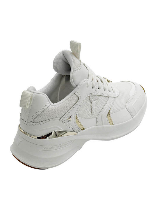 Knockout Met Γυναικεία Sneakers Ασημί
