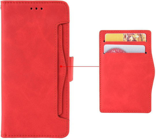 Magnet Wallet Red (TCL 50 NXTPAPER 5G / TCL 50 Pro NXTPAPER 5G)