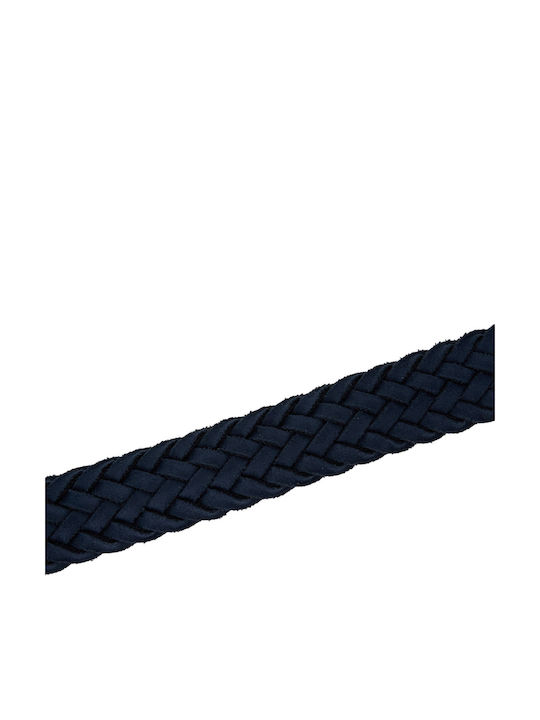 Ανδρική Ζώνη Δερμάτινη Navy Μπλε