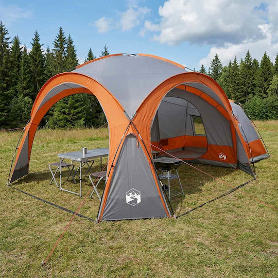 vidaXL Summer Camping Tent Igloo 410x410x250cm