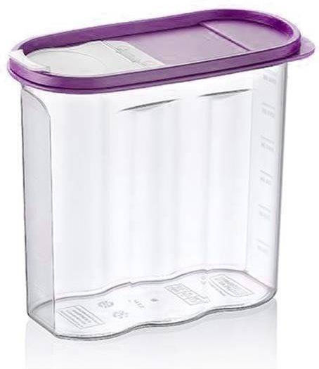 Orion Jar for Sugar / Cereals with Transparent Plastic Lid 1700ml