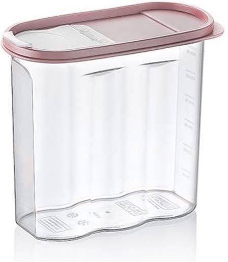Orion Jar for Sugar / Cereals with Transparent Plastic Lid 1700ml