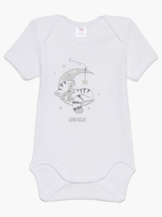 Pretty Baby Подредба Боди Бели 6 Бройки