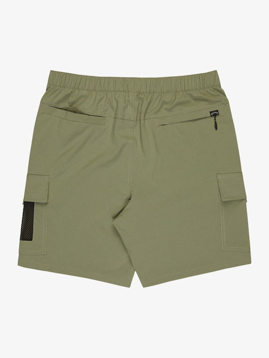 Surftrek Elastic Ανδρική Βερμούδα Cargo Khaki