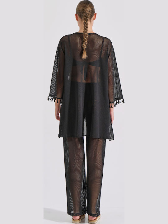 Milena by Paris Women's Beachwear Black Pants
