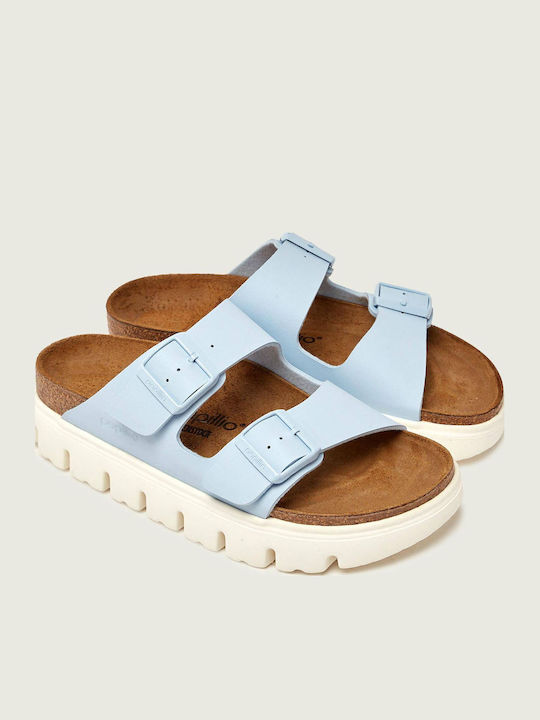Birkenstock Chunky Bf Damen Anatomische Flache Sandalen Blau Schmale Passform Birkenstock Chunky Bf Damen Anatomische Flache Sandalen Blau Schmale Passform