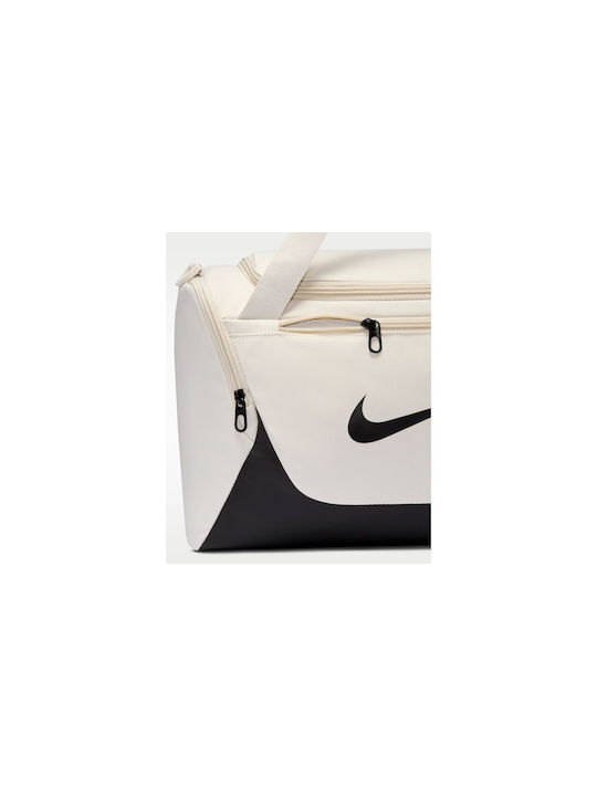 Nike Brasilia Shoulder Bag for Gym White