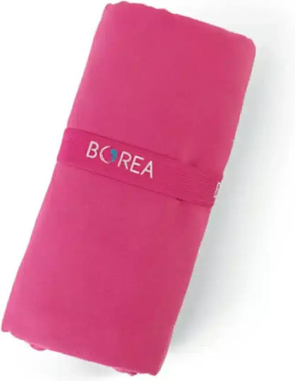 Borea Πετσέτα Microfiber Σώματος Μαύρη 160x80εκ.