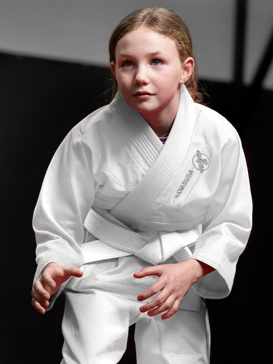 Hayabusa Παιδική Στολή Brazilian Jiu Jitsu Λευκή