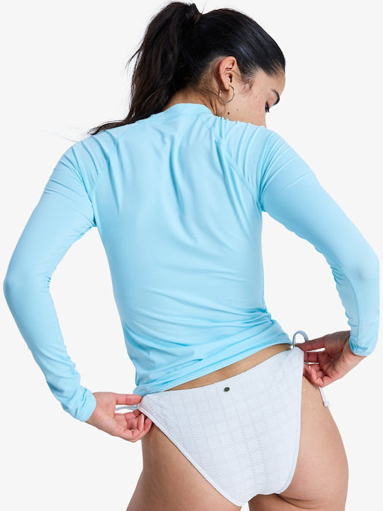 Roxy Whole Hearted UPF 50 Αντηλιακή Μπλούζα Τιρκουάζ Roxy Whole Hearted UPF 50 Αντηλιακή Μπλούζα Τιρκουάζ